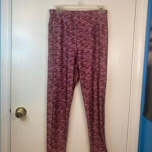 Zone pro pink and red Athletic workout gym pants